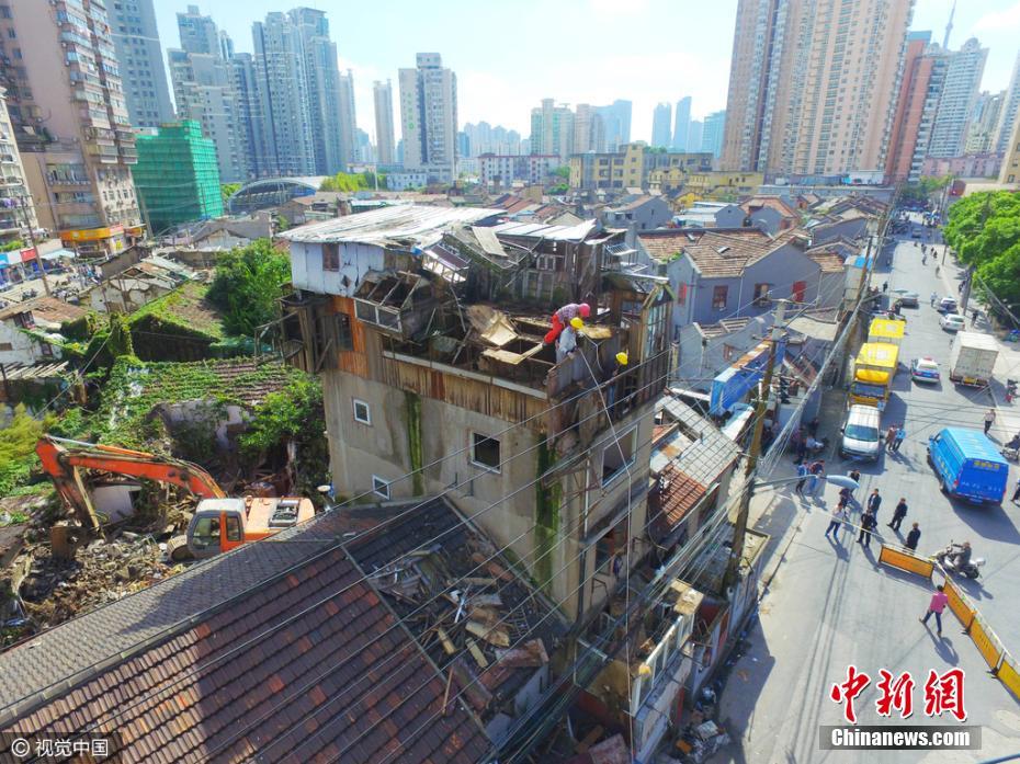 上海虹口“最牛”鸽棚开拆 造型梦幻似古堡