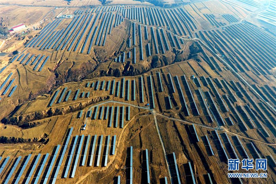 采煤沉陷区上“收获阳光”