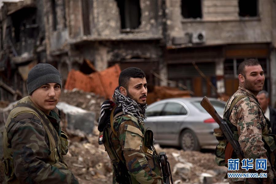 叙利亚阿勒颇老城 市民陆续回到家园