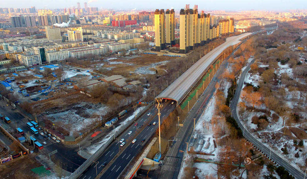 沈阳花6000万修了个千米“路罩”