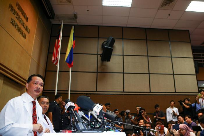 马方召开发布会 称未有金正男亲属认尸