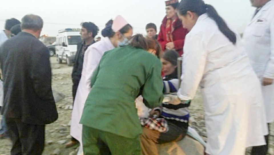 新疆塔什库尔干5.5级地震 多人伤亡