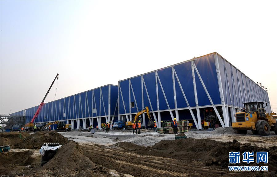 “雄安城建第一标”——市民服务中心目前已经基本建成