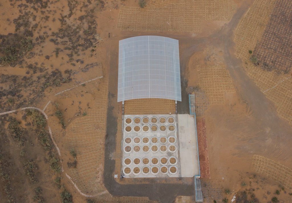 我国沙区唯一的大型称重式蒸渗仪群建成