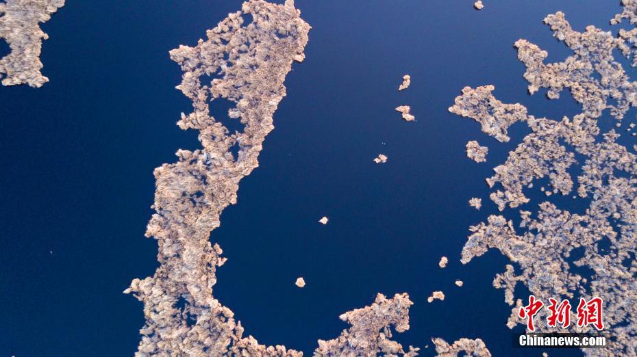 博斯腾湖畔冬景如画