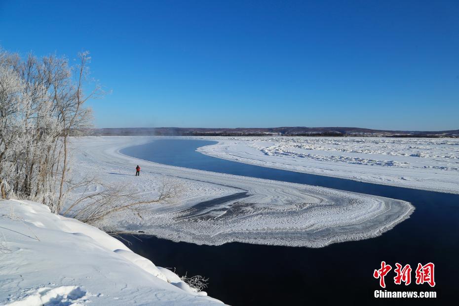 黑龙江呼玛河风光壮美
