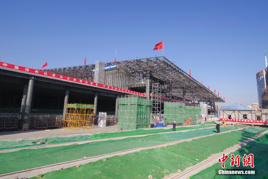 京张高铁清河站全面进入第二阶段工程施工