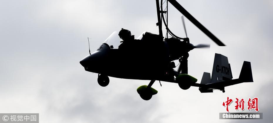 男子欲成为旋翼机环球飞行第一人 开启37000公里之旅