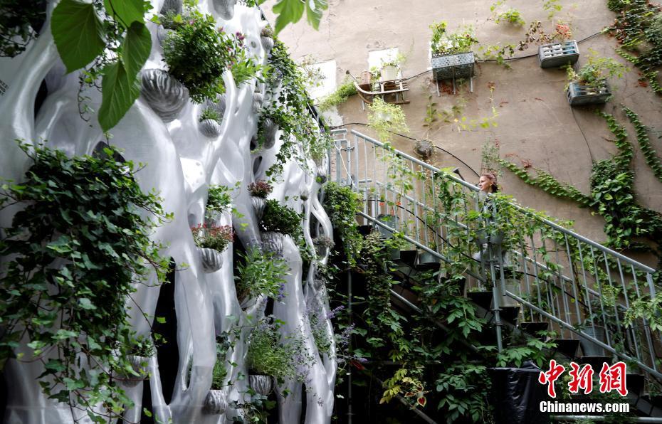 世界首个3D打印动植物栖息装置亮相德国