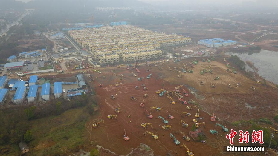 武汉“小汤山模式”医院开建