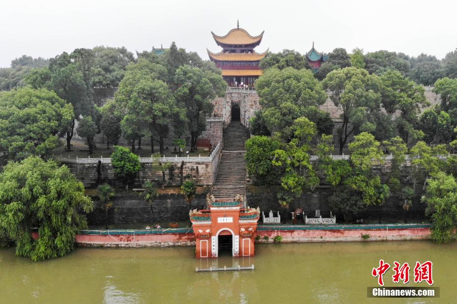 环洞庭湖各站全面超过警戒水位