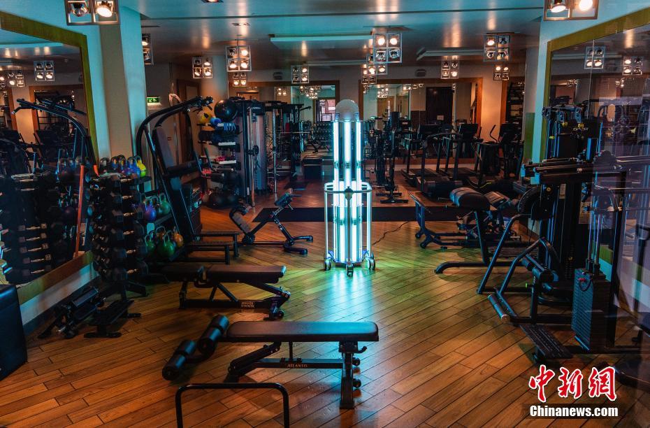 消毒机器人助英国室内健身房重启