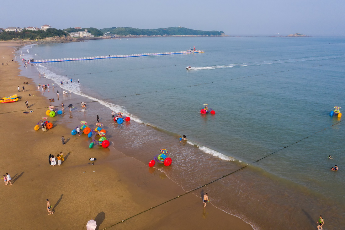 浙江舟山：东海之滨享夏日美景