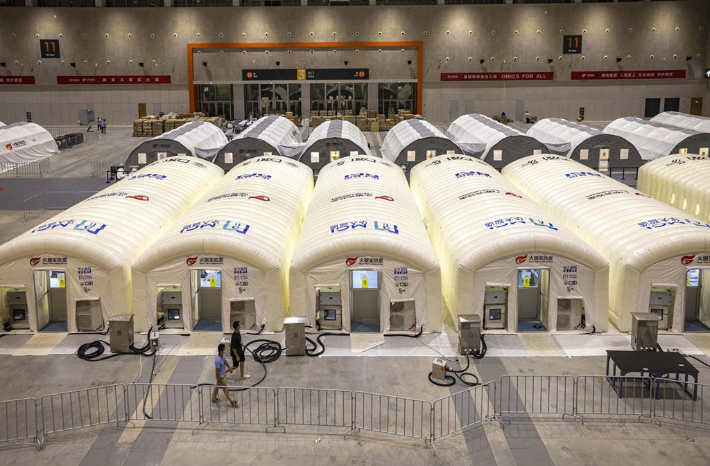 南京搭建“火眼”实验室 单日核酸检测量可达200万人份