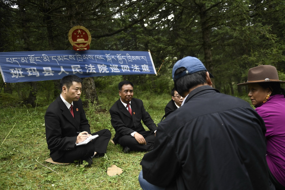 高原林区里的巡回法庭