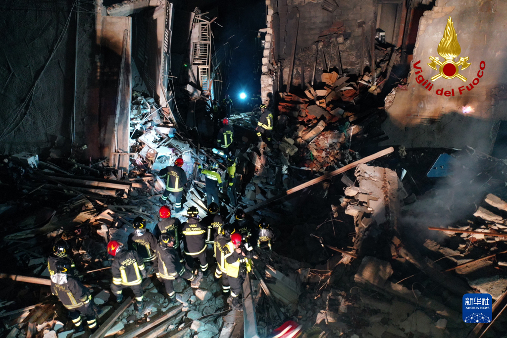 意大利南部燃气爆炸至少3人死亡